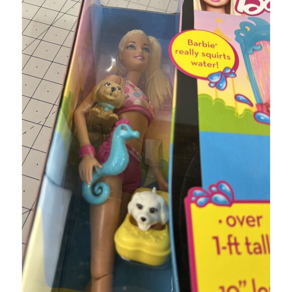 2010 Mattel Barbie Puppy Water Park Doll Set V6982 Rare Sealed Unassembled Toy